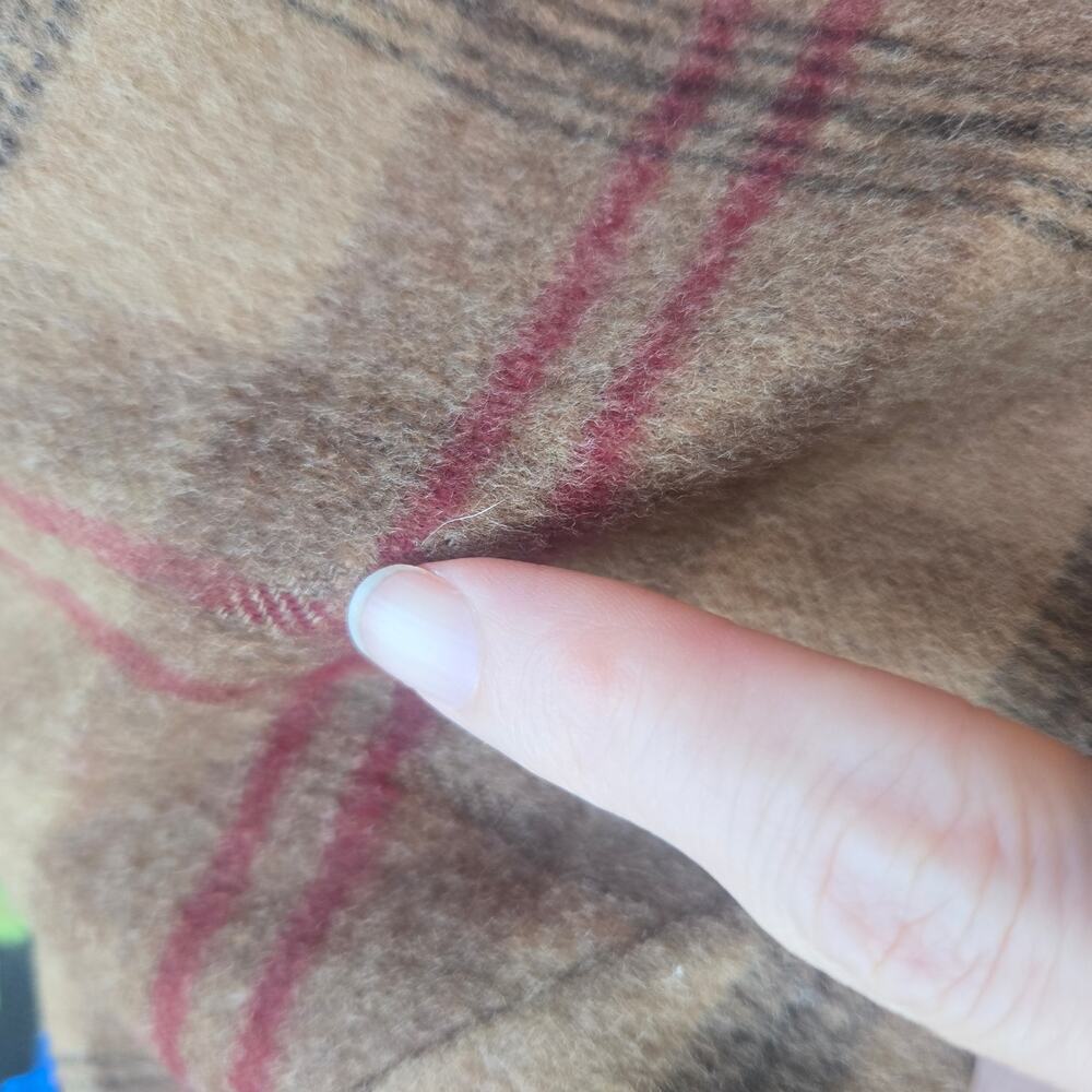 Vintage Womens Heritage Wool Maxi Skirt Plaid Old Money East Coast Brown Fall 10 - Picture 11 of 12